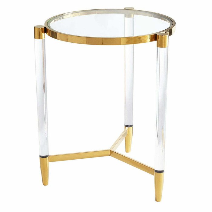 Кофейный стол Стерлинг gold золотого цвета - лучшие Кофейные столики в INMYROOM