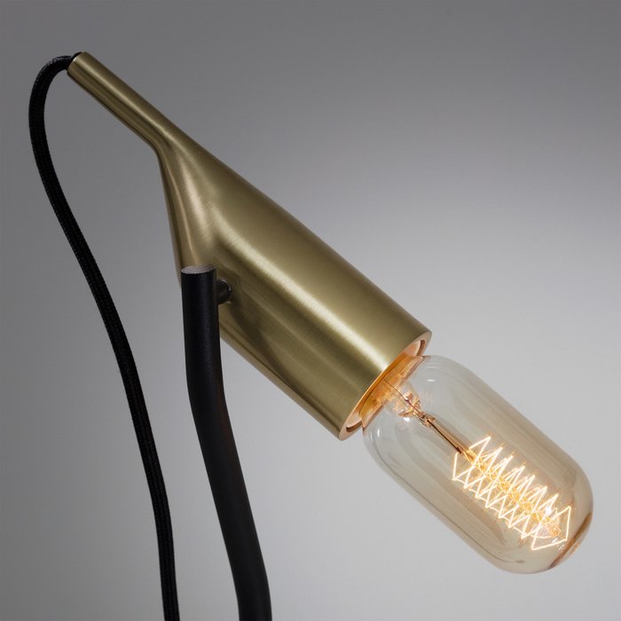 Настольная лампа Cinthya с золотым цоколем - купить Настольные лампы по цене 15990.0