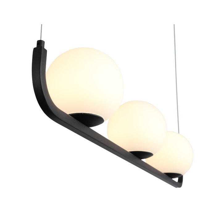 Подвесной светодиодный светильник Botelli с белыми плафонами - лучшие Подвесные светильники в INMYROOM