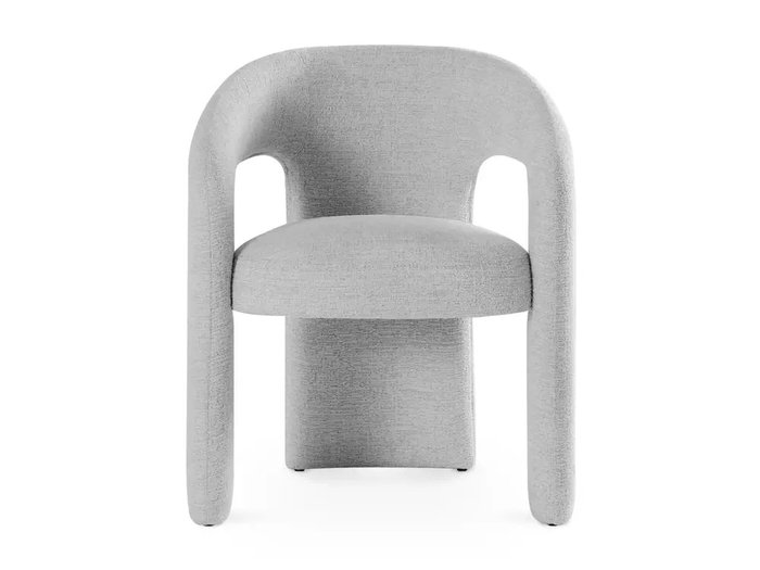 Стул Prato светло-серого цвета - купить Обеденные стулья по цене 32000