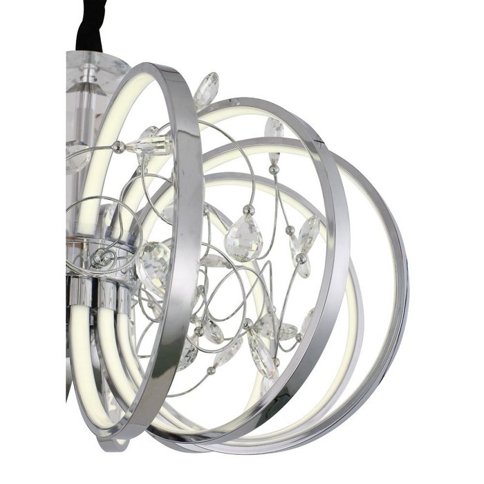 Подвесной светодиодный светильник Ottavo цвета хром - лучшие Подвесные люстры в INMYROOM