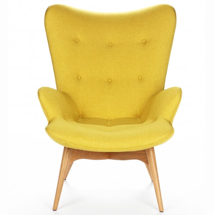 Кресло Contour желтое - купить Интерьерные кресла по цене 35900.0