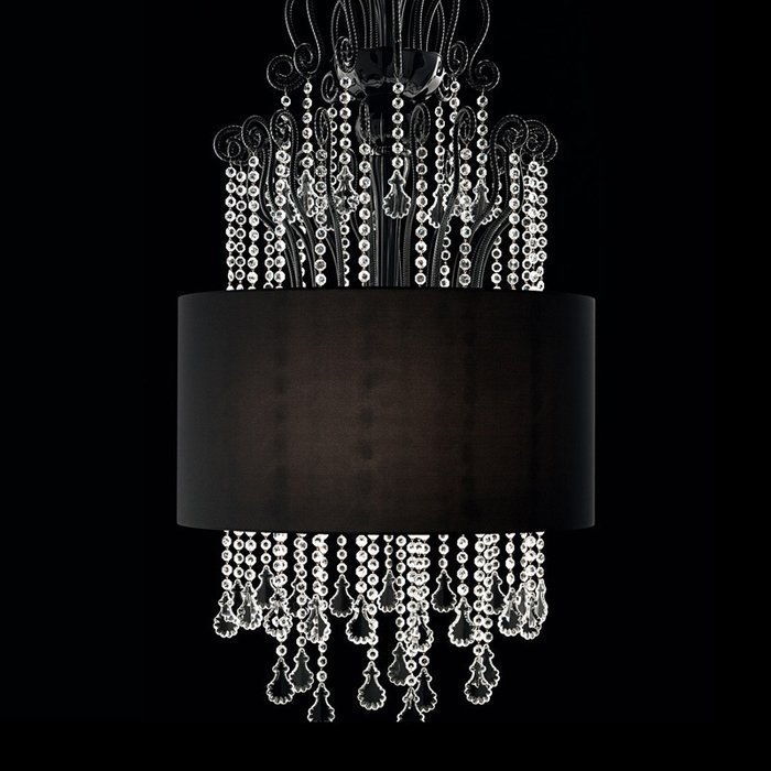 Подвесной светильник Barovier & Toso Taif с декоративными элементами из муранского стекла