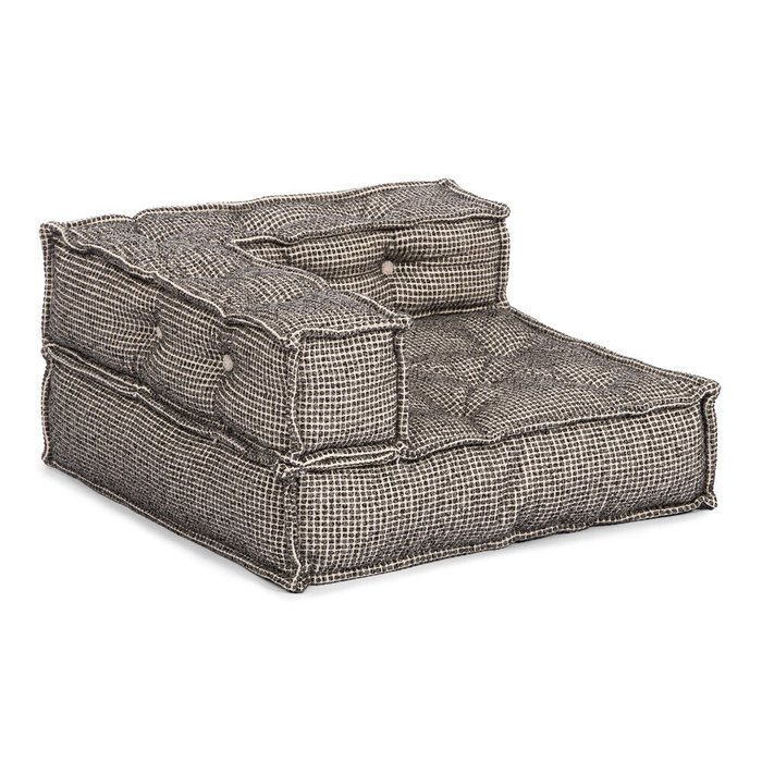 Угловой мягкий модуль Lici серого цвета Угловой мягкий модуль Lici серого цвета