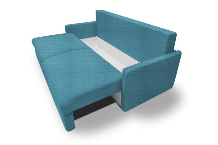 Диван-кровать Винс голубого цвета - купить Прямые диваны по цене 49878.0