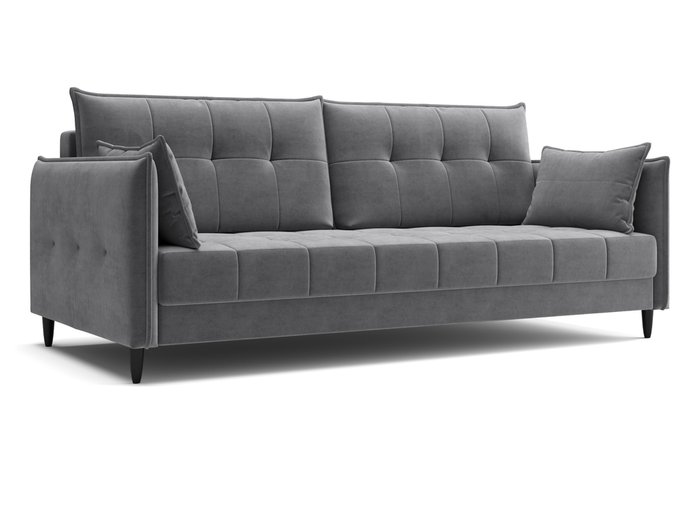 Диван-кровать Монако серого цвета - купить Прямые диваны по цене 28800.0