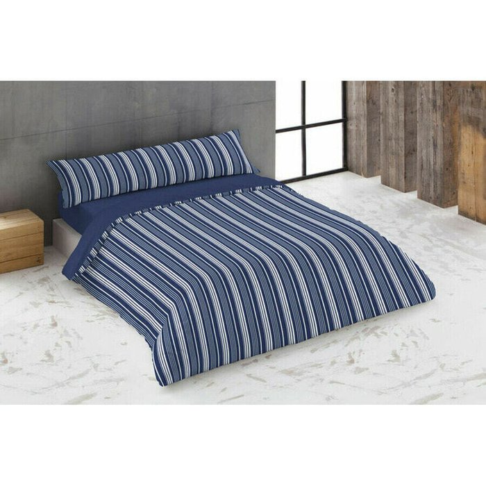 Комплект чехлов для одеяла Hosteline KING Blue 180 кровать 260 x 240 см 4 Предметы