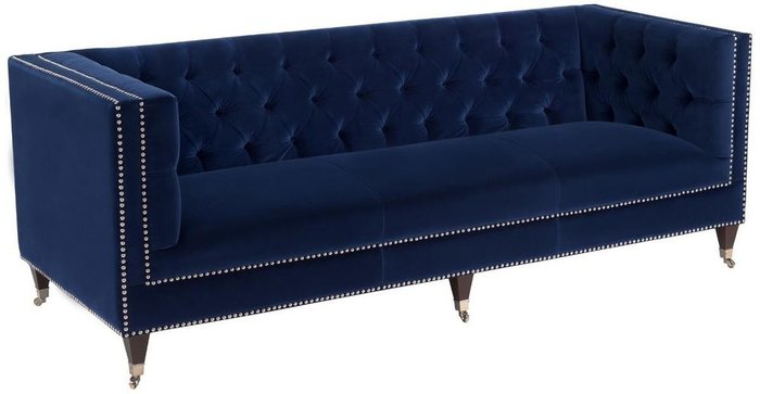 Диван Modway синего цвета - купить Прямые диваны по цене 113000.0