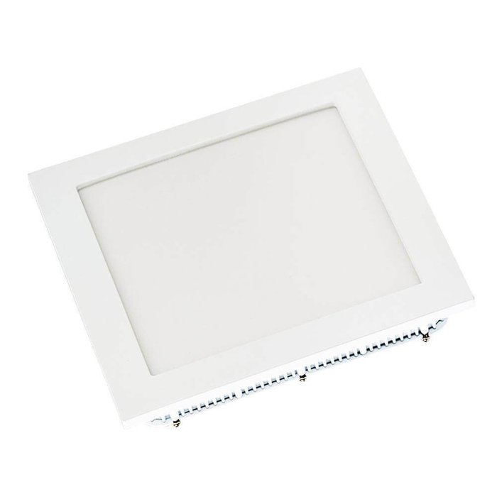 Встраиваемый светильник DL 020136 (пластик, цвет белый) - купить Встраиваемые споты по цене 4584.0