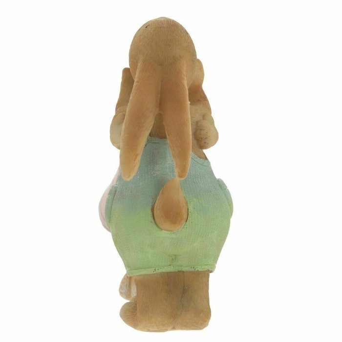 Фигурка декоративная Зайцы из полимера - купить Фигуры и статуэтки по цене 2950.0