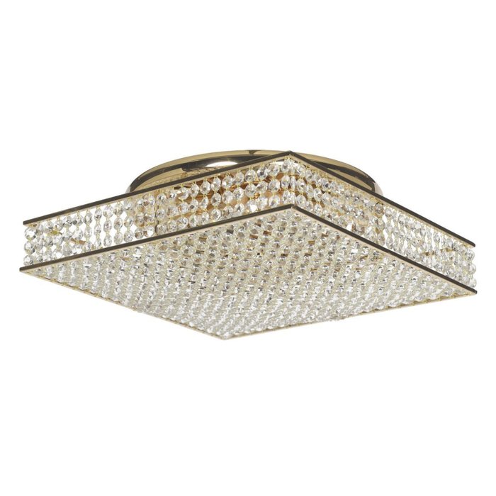 Потолочный светильник Como Gold Como E 1.2.40.100 G (хрусталь, цвет прозрачный)