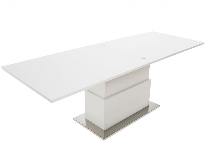 Стол-трансформер Slide WT белого цвета - купить Обеденные столы по цене 41290.0