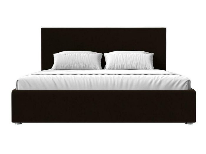Кровать Кариба 160х200 темно-коричневого цвета с подъемным механизмом  - купить Кровати для спальни по цене 68999.0