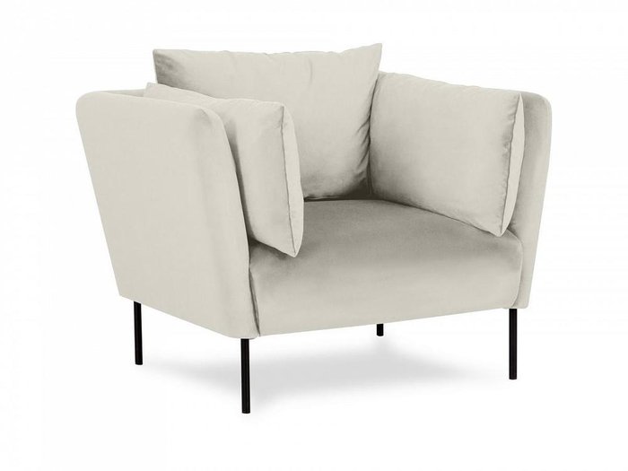 Кресло Copenhagen светло-серого цвета - купить Интерьерные кресла по цене 53280.0