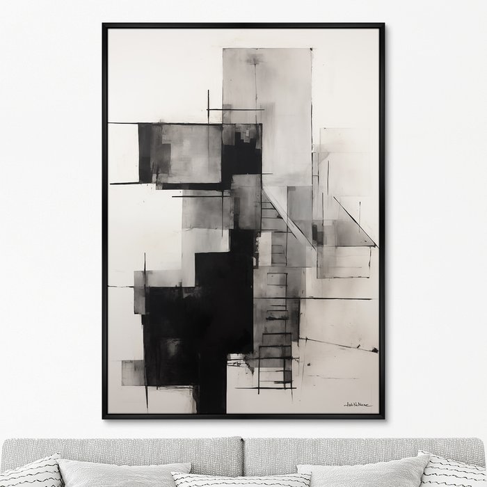 Репродукция картины In bianco e nero, No 2, 2024г. - купить Картины по цене 24999.0
