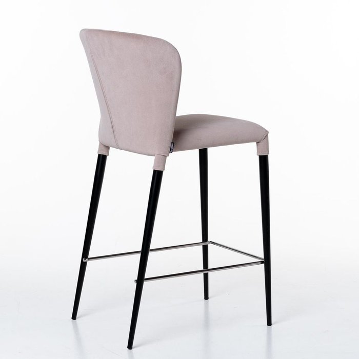 Полубарный стул Albert бежевого цвета - лучшие Барные стулья в INMYROOM