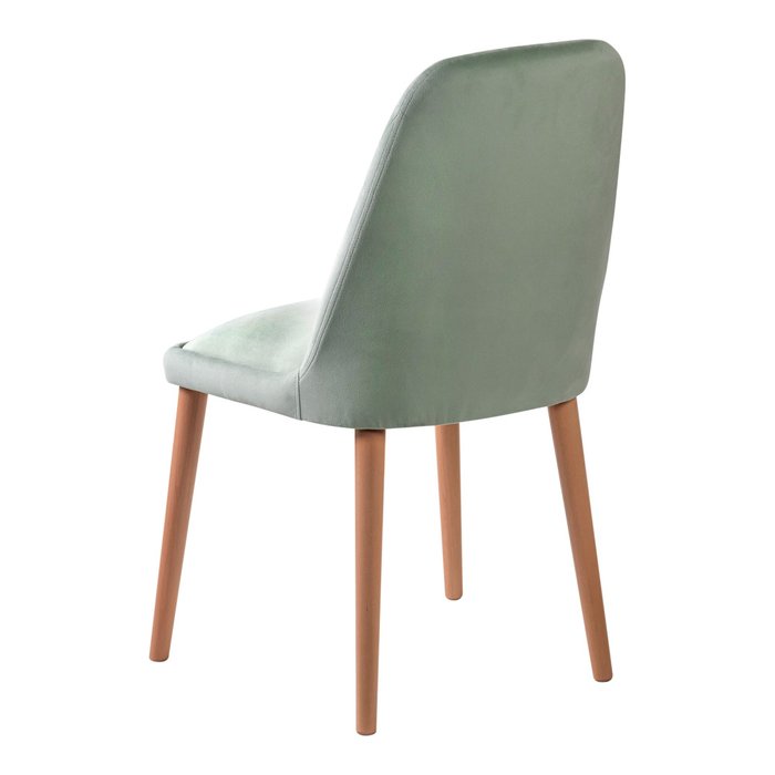Стул мягкий Sedum светло-зеленого цвета - купить Обеденные стулья по цене 18024.0