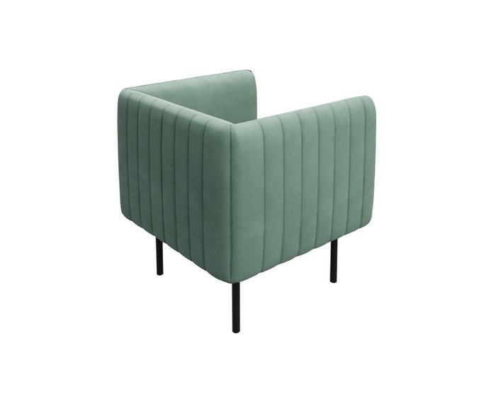 Кресло из велюра Рио зеленого цвета - лучшие Интерьерные кресла в INMYROOM