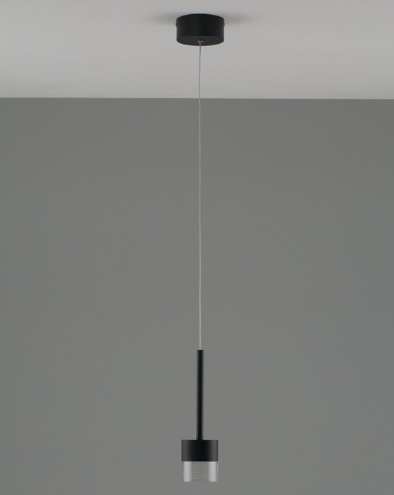 Подвесной светодиодный светильник Self черного цвета - лучшие Подвесные светильники в INMYROOM