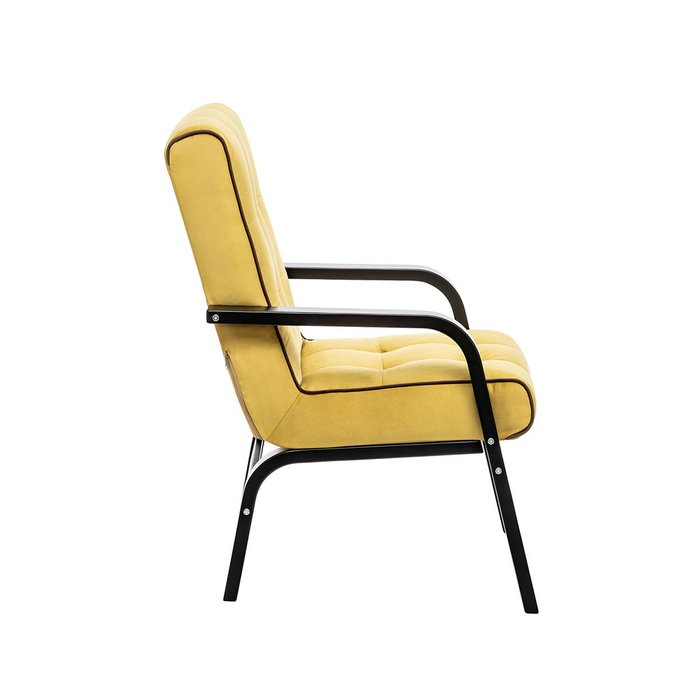 Кресло Модена желтого цвета - лучшие Интерьерные кресла в INMYROOM