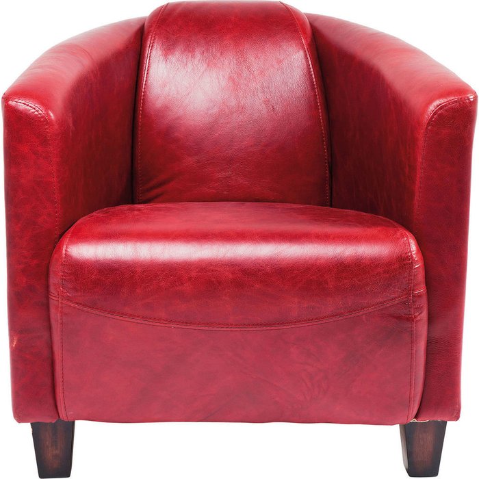 Кресло Cigar Lounge красного цвета - купить Интерьерные кресла по цене 171900.0