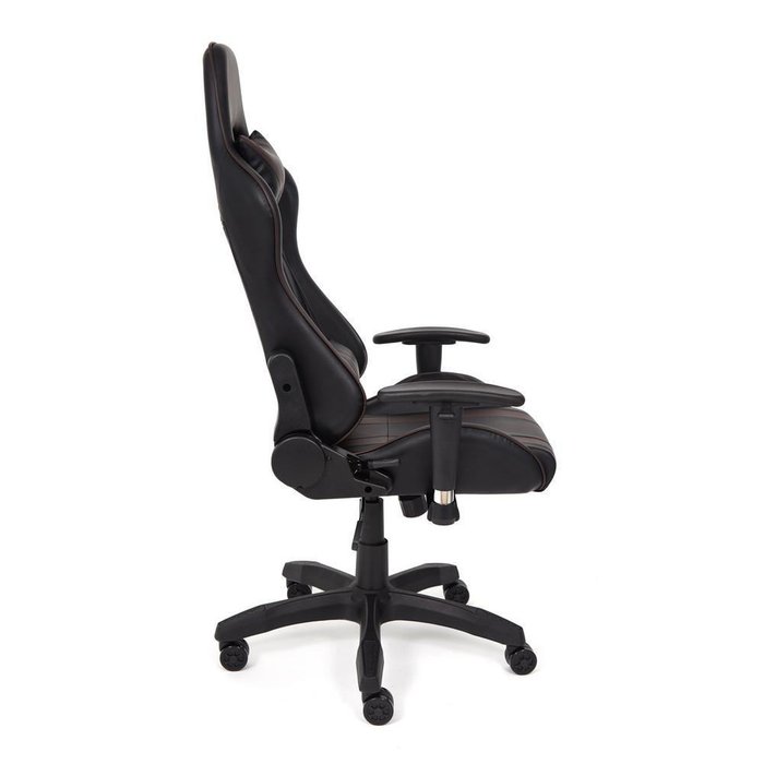 Кресло офисное iCar черно-коричневого цвета - лучшие Офисные кресла в INMYROOM
