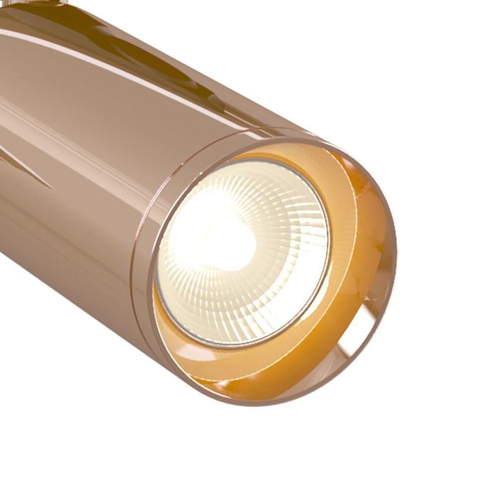 Трековый светодиодный светильник Track lamps цвета розовое золото - купить Трековые светильники по цене 2040.0