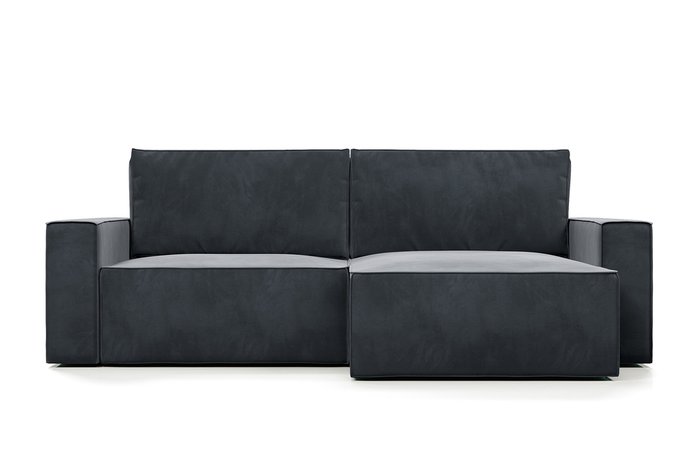 Угловой диван-кровать Корсо серого цвета - лучшие Угловые диваны в INMYROOM