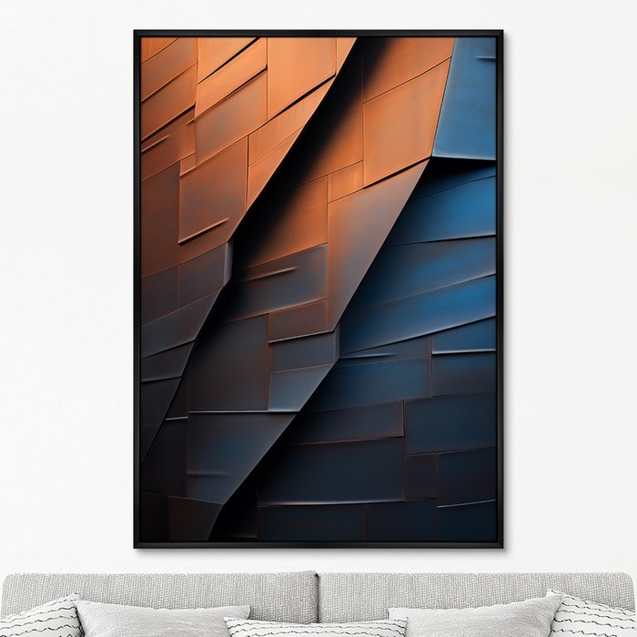 Репродукция картины Form, light and shadow, No 2, 2024г. - купить Картины по цене 24999.0