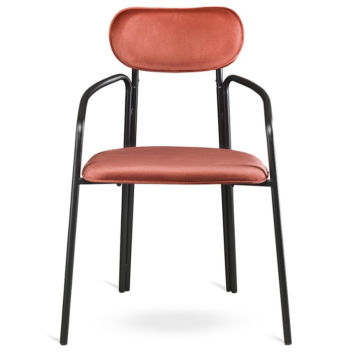 Стул Ror round черно-красного цвета - купить Обеденные стулья по цене 14900.0