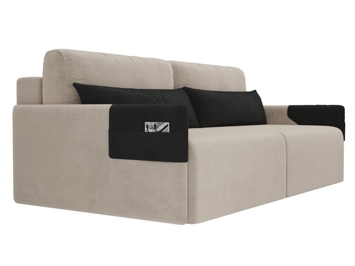 Прямой диван-кровать Армада бежевого цвета - лучшие Прямые диваны в INMYROOM