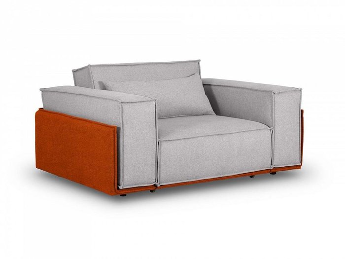 Кресло-кровать Asti оранжево-серого цвета