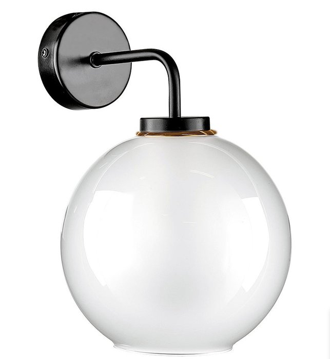Настенный светильник Aquarium с белым плафоном - купить Бра и настенные светильники по цене 5610.0