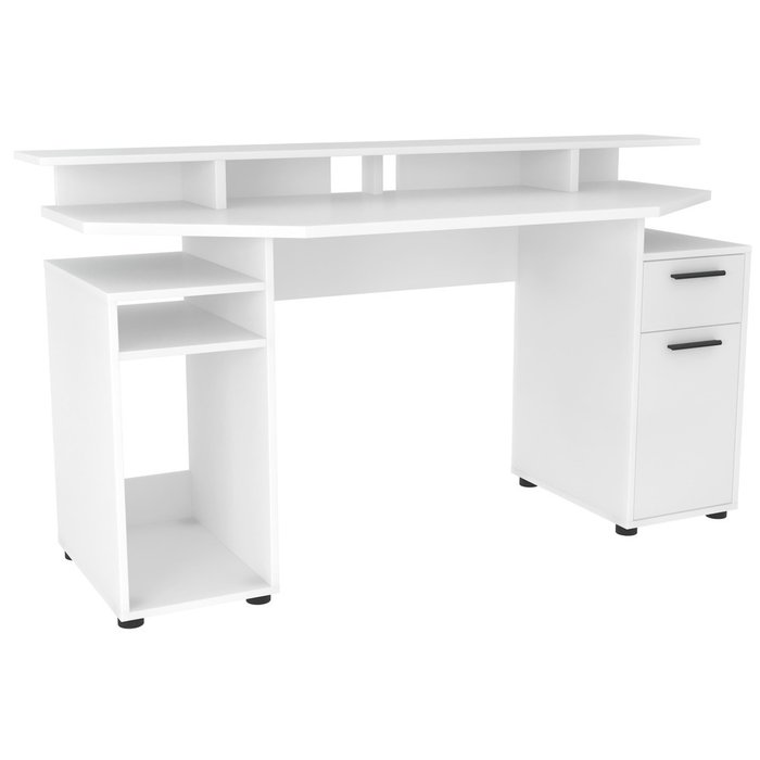 Стол компьютерный Skill белого цвета - купить Письменные столы по цене 17540.0