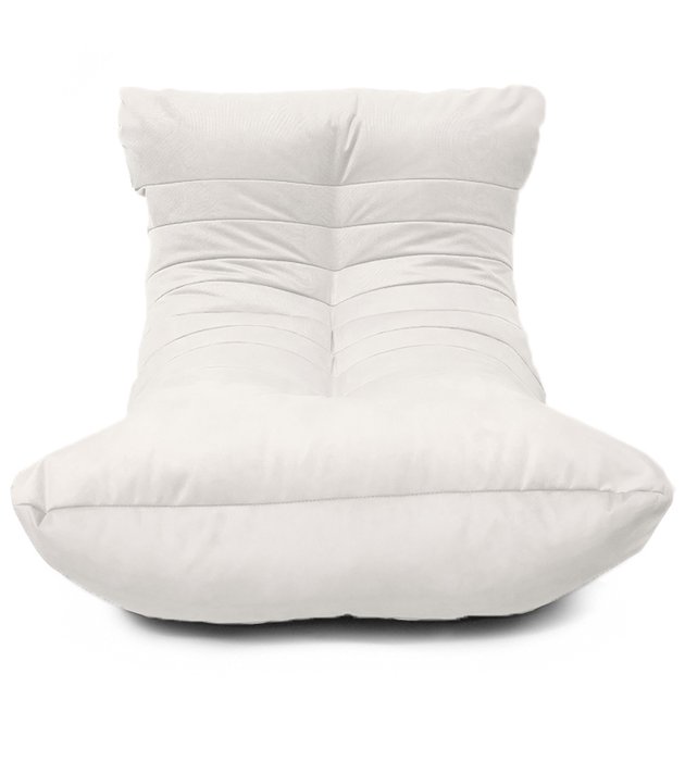 Кресло мешок Кокон Maserrati 01 XL белого цвета - купить Бескаркасная мебель по цене 8010.0