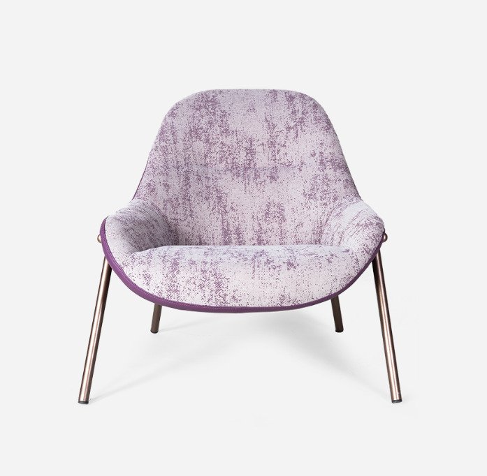 Кресло Beylic фиолетового цвета - купить Интерьерные кресла по цене 40572.0