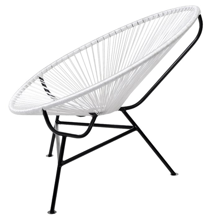 Кресло Acapulco белого цвета  - купить Садовые кресла по цене 12990.0