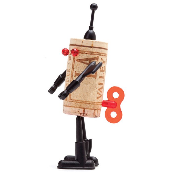 Декор для винной пробки Monkey Business robots юри - купить Декоративные предметы по цене 420.0