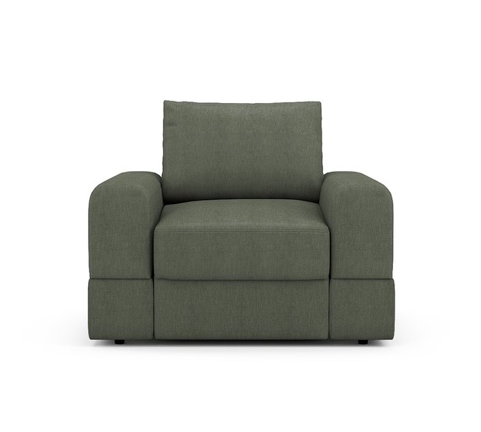 Кресло Elke темно-зеленого цвета