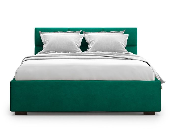 Кровать Bolsena 140х200 зеленого цвета с подъемным механизмом  - купить Кровати для спальни по цене 39900.0