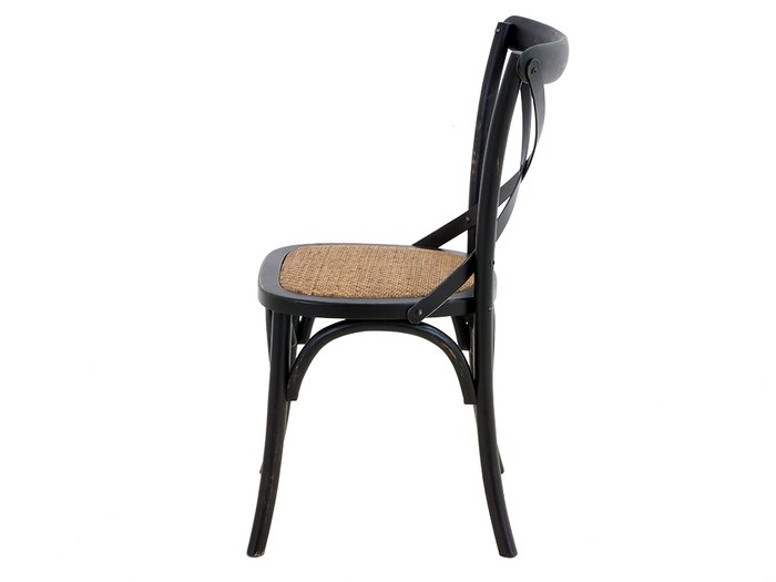 Стул Bertram черно-бежевого цвета - лучшие Обеденные стулья в INMYROOM