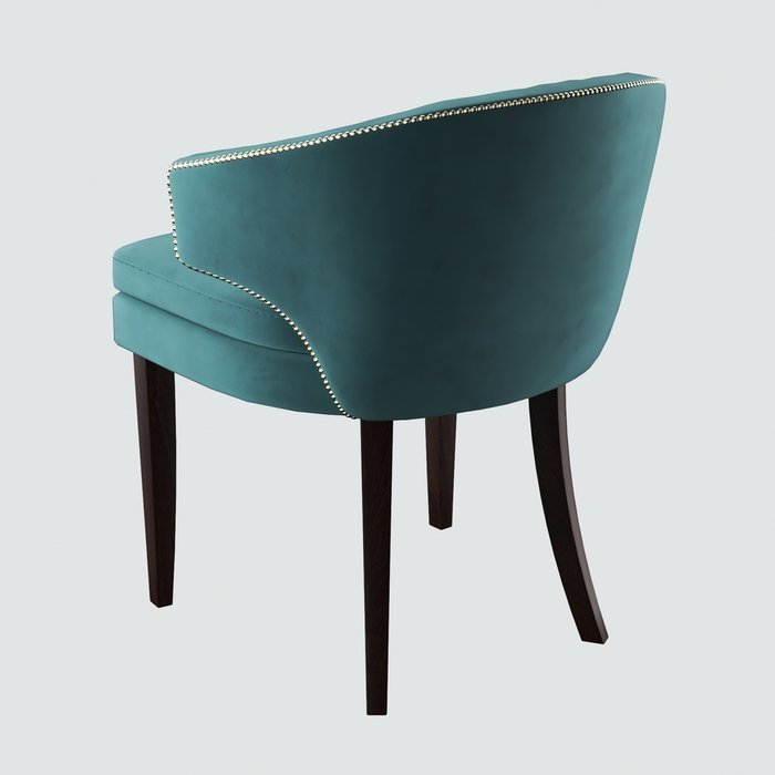 Стул-кресло Verbena зеленого цвета - купить Обеденные стулья по цене 20821.0