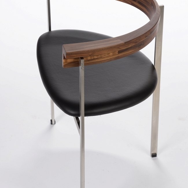 Кресло с кожаным сидением - купить Интерьерные кресла по цене 38820.0