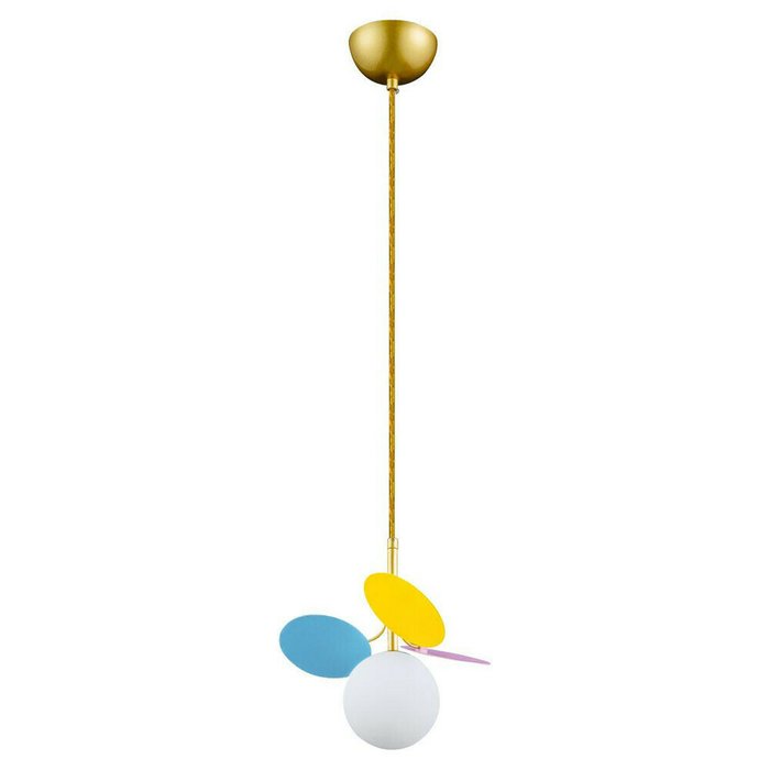 Подвесной светильник Matisse с золотым основанием - купить Подвесные светильники по цене 5550.0