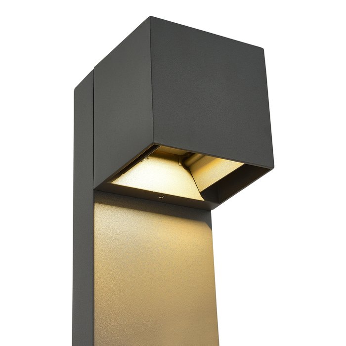 Светильник уличный наземный ST-Luce серый/серый LED 1*12W 2700K BRIK - лучшие Шинопровод в INMYROOM Светильник уличный наземный ST-Luce серый/серый LED 1*12W 2700K BRIK - лучшие Шинопровод в INMYROOM