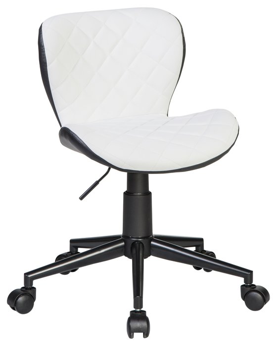 Офисное кресло для персонала Rory бело-черного цвета
