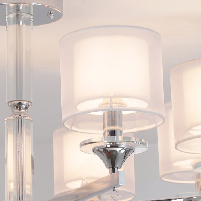 IL1354-8CPA-29 CR Romei светильник потолочный - купить Подвесные люстры по цене 19560