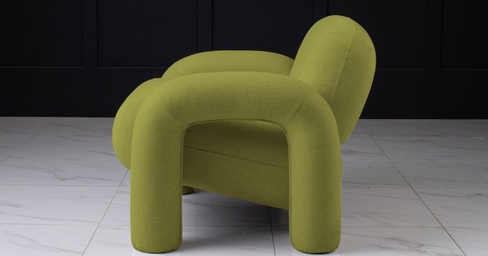 Кресло Bubo зеленого цвета - лучшие Интерьерные кресла в INMYROOM