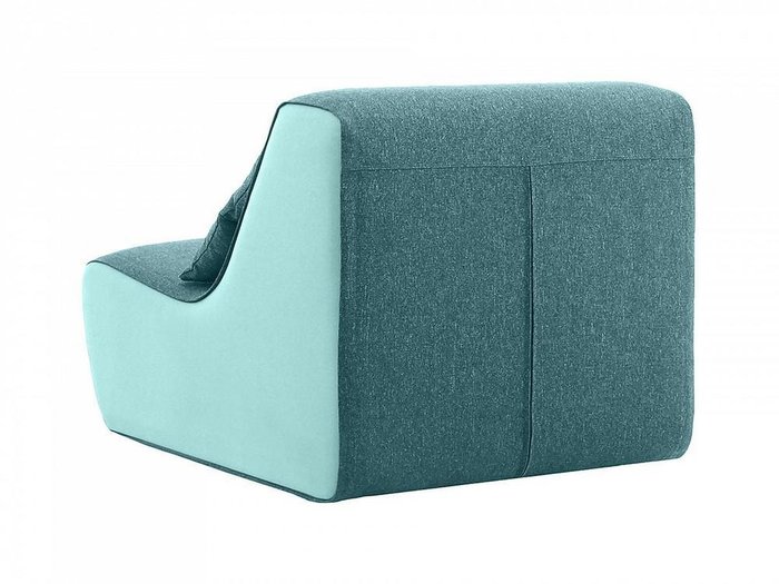 Кресло Neya бирюзово-синего цвета - купить Интерьерные кресла по цене 18470.0