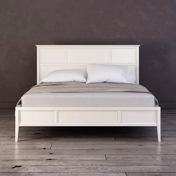 Кровать Ellington белого цвета 180х200 - купить Кровати для спальни по цене 164450.0
